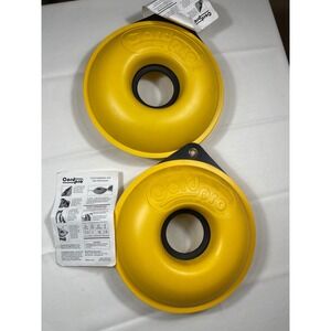 Cordpro Cord Organizer Extension Cord Storage Reels Winders Yellow‎ NEW